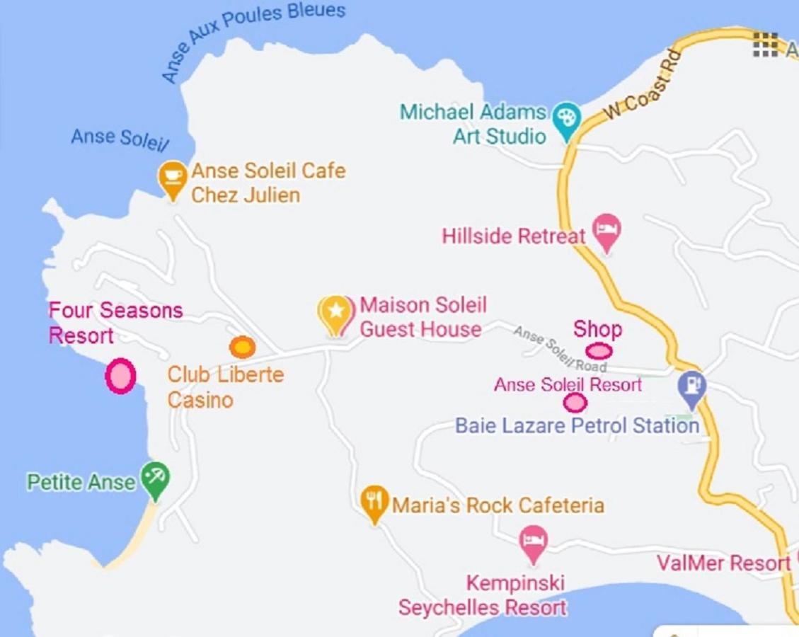 Maison Soleil Baie Lazare  Екстер'єр фото